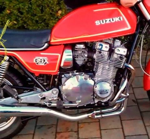 Side deksel Suzuki GSX 750-1100