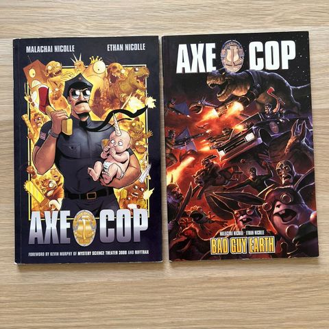 Axe Cop vol. 1 og 2, Dark Horse Comics