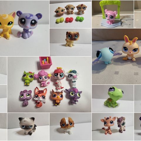 Littlest pet shop figurer selges