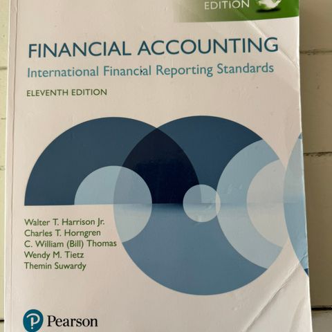 Financial accounting international financial reporting standards