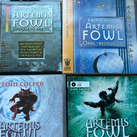 Lydbøker med Artemis Fowl