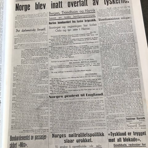 Norsk presse under hakekorset.