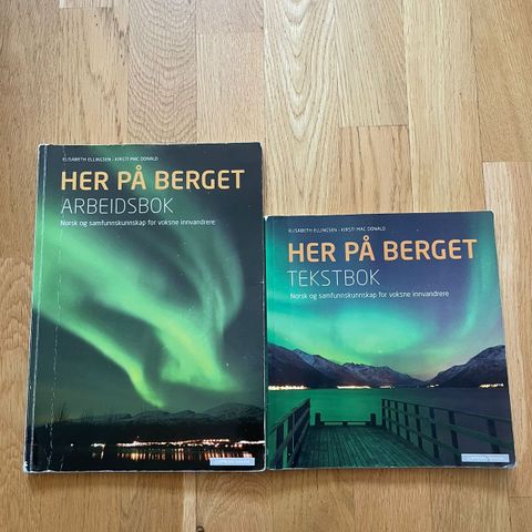 Her på berget tekstbok og arbeidsbok