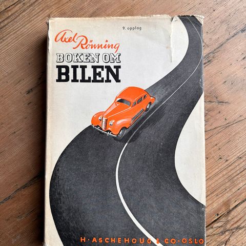 Axel Rönning / "Boken om bilen" 1954