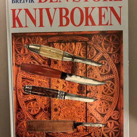 Den Store Knivboken av Thomas Breivik til salgs.