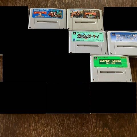 Japanske SNES (Super Famicom) & GBA Spill