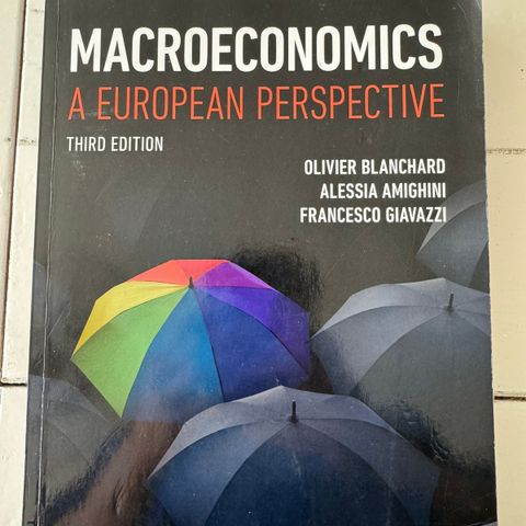 Macroeconomics a European perspective