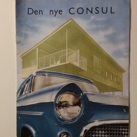 Ford CONSUL -brosjyre.