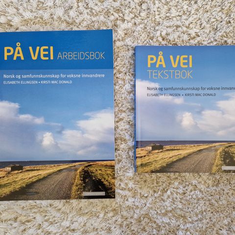 På Vei nybegynnerkursbøker beginner Norwegian course books