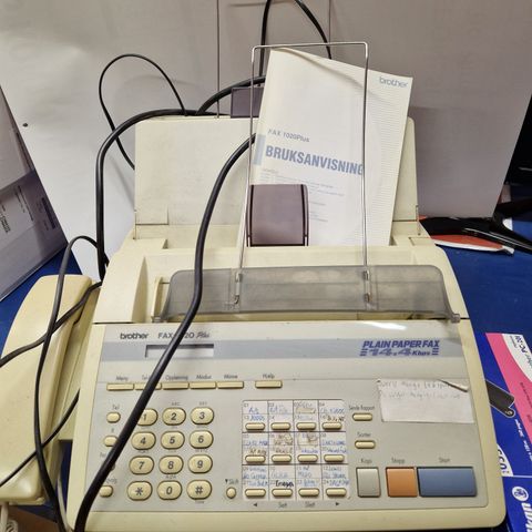 Fax Brother 1020plus