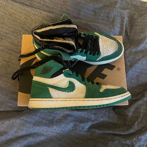 Jordan 1 Nike Zoom stadium green