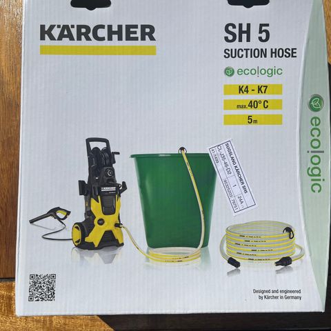 Karcher slangesett/sugeslange