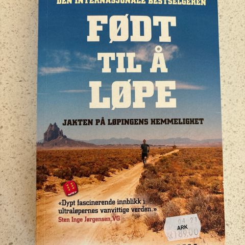 FØDT TIL Å LØPE - CHRISTOPHER MCDOUGALL