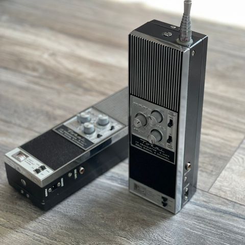 2 stk TOKAI TC-506 radioer/walkie talkies fra tidlig 70 tallet