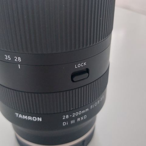 Tamron 28-200/2.8-5.6 Di III RXD for Sony E