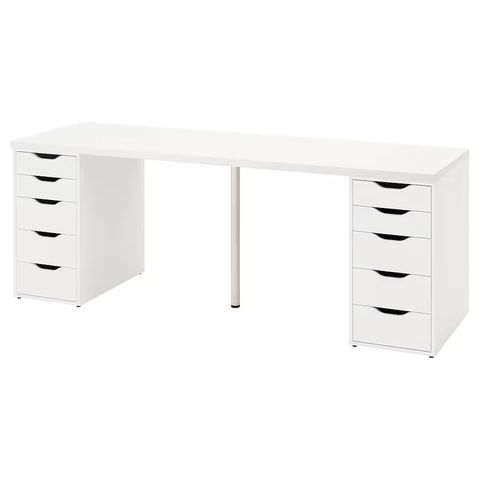 IKEA Alex og Lagkapten Skrivebord