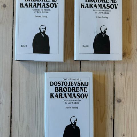 Brødrene Karamasjon, Fjodor Dostojevskij
