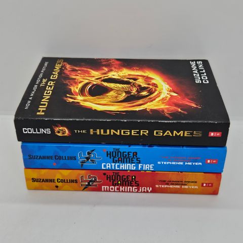 Hunger Games bok 1-3. Engelsk pocket. Suzanne Collins