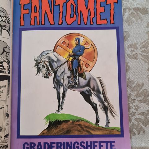 Fantomet 8/86 med uutfylt graderingbilag