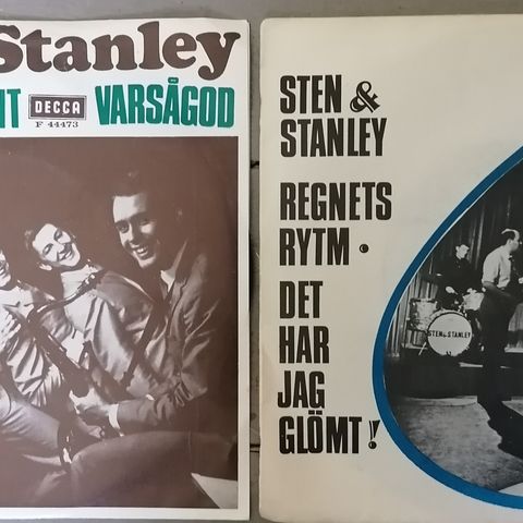2 Stan & Stanley Singler selges for kr 25 pr stk