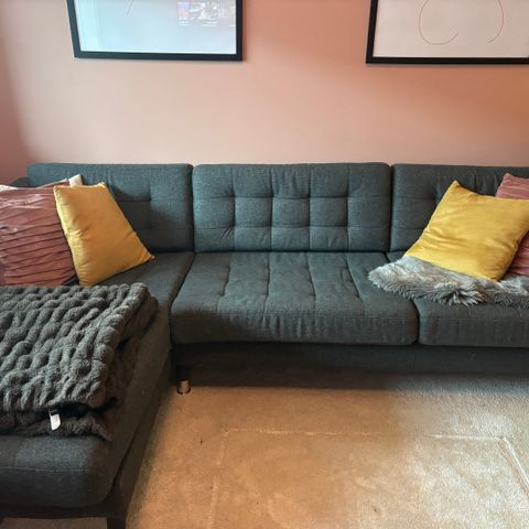 Ikea Sofa m/ sjeselong