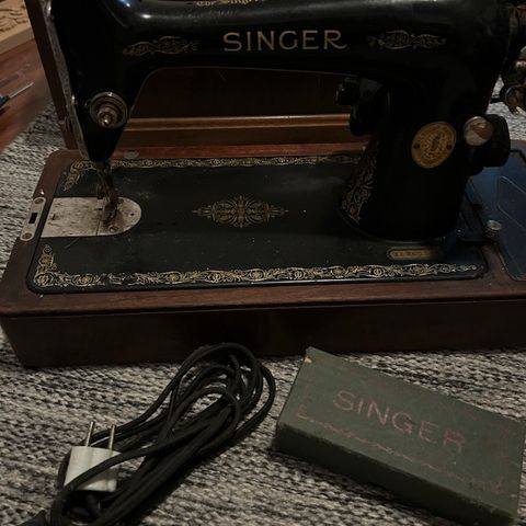 Antikk singer symaskin