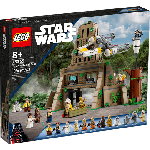 Lego Star Wars 75365 Yavin 4 Rebel Base - Uten figurer!