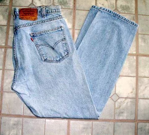 Levis 501, ubrukte, ca. 25 år gamle