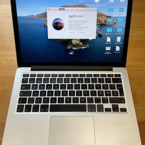 MacBook Pro 2012 13" - 512 GB - 8 GB - 2,9 GHz i7