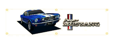 Mustang Banner /flagg /dekor