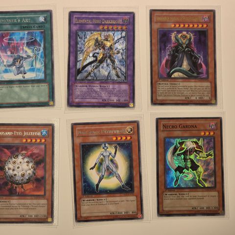 Yu-Gi-Oh! Kort fra Tactical Evolution settet