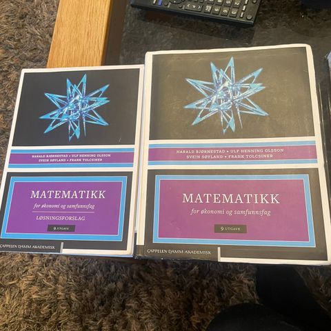 Matematikk for økonomer