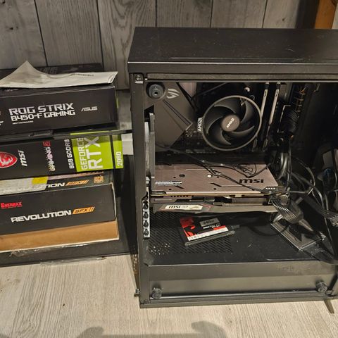 Gaming pc med ødelagt CPU selges som delepc