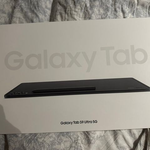 Samsung Galaxy S9 Ultra Tab 256GB (WiFi og 5G) selges!