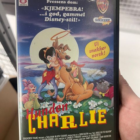 Hunden Charlie VHS