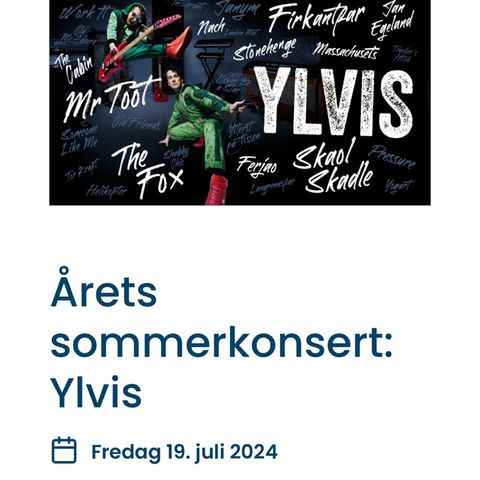 Ylvis konsert