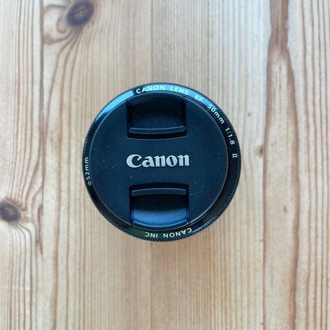 Canon lens EF 50mm - helt ny!