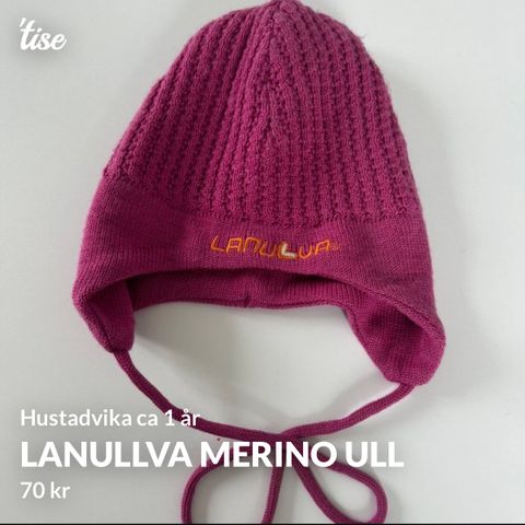 Lanullva Hustadvika merino ull lue