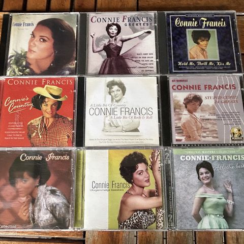Connie Francis CD'er i meget god stand selges