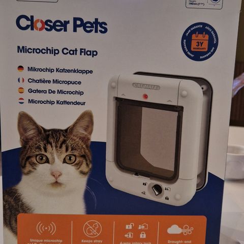 Cat Mate, Microchip katteluke