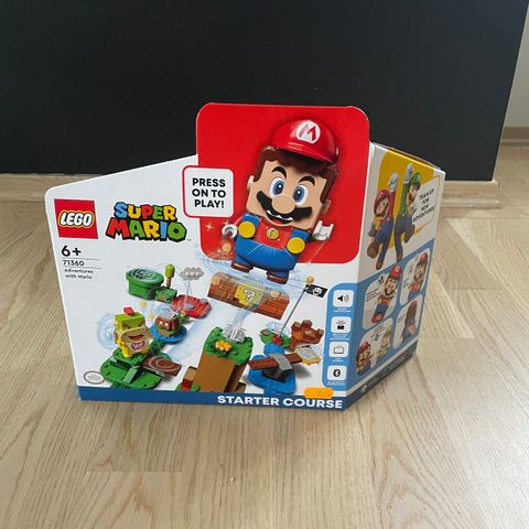 Nytt og uåpnet Lego 71360 Super Mario Adventures With Mario Starter Course