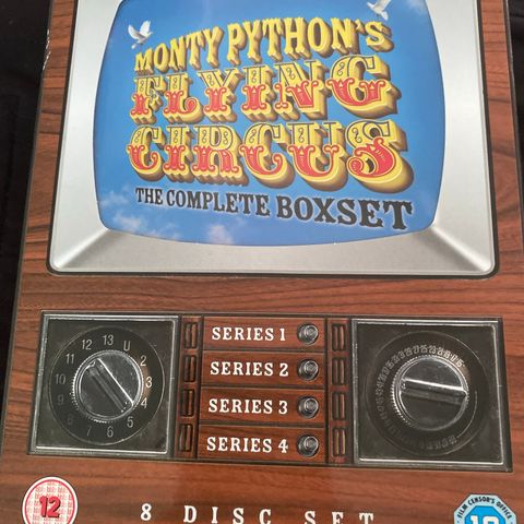 The flying circus The complete boxset (Norsk tekst) Dvd