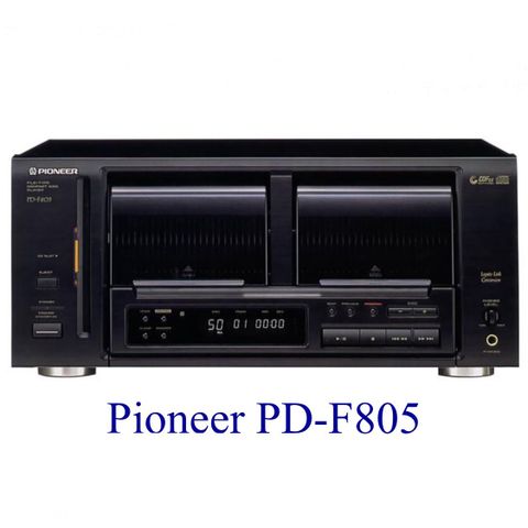 Pioneer CD-veksler med plass til 51 CDer