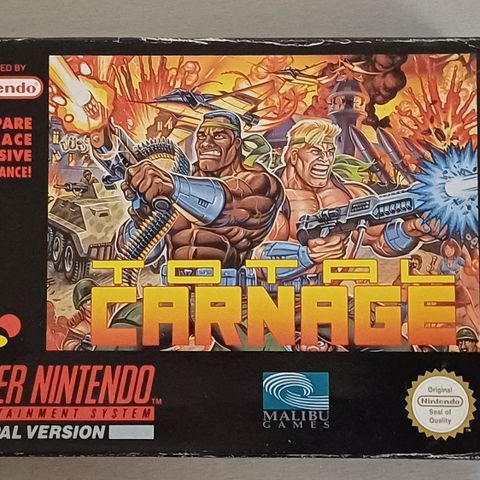 SNES - Total Carnage