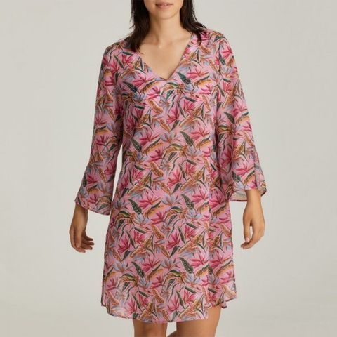 Florlett strandtunika/kaftan