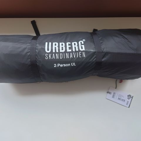 Urberg 2-person ultralight telt selges