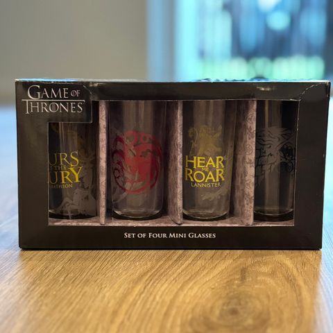 Game Of Thrones mini glass/shotte glass