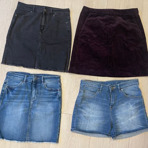 Skjørt/shorts selges