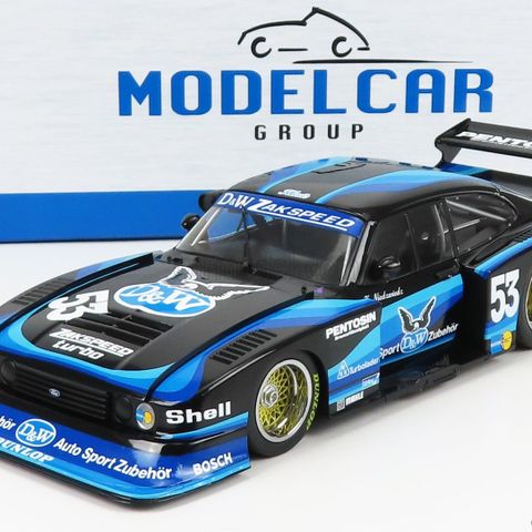 1/18 MCG - FORD CAPRI TURBO Gr.5 TEAM D&W N 53 DRM SPA 1980 K.NIEDWIEDZ