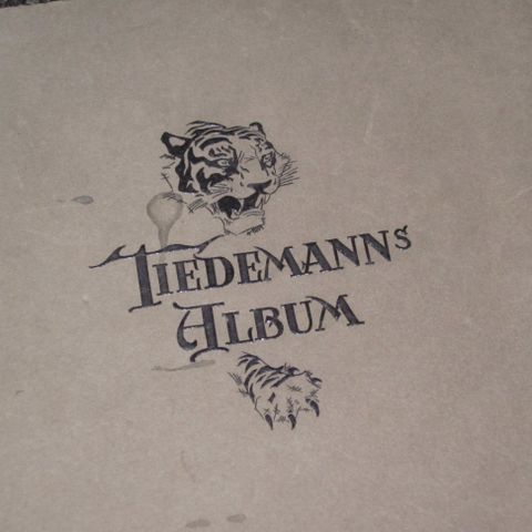 Tiedemanns Album - hefte for sigarettmerker